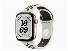 Watch Series 12, 42 мм, Radiant Gold, Essential White Nike, S/M