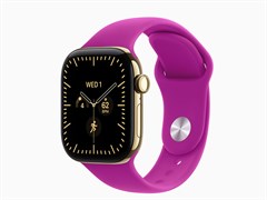 Watch Series 12, 42 мм, Radiant Gold, Magenta, M/L