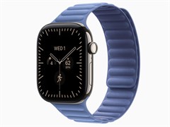 Watch Series 12, 46 мм, Natural, Wildflower Blue Magnetic Link, S/M