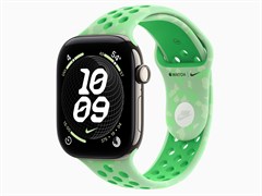 Watch Series 12, 46 мм, Natural, Green Spark Nike, M/L