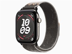 Watch Series 12, 46 мм, Natural, Pavement Grey Nike Sport Loop, One Size