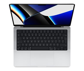 MacBook Pro 14 M1 Pro (8c CPU, 14c GPU), RAM 32 ГБ, SSD 512 ГБ, английская раскладка (KB-US), Silver (Серебристый), Z15J002ZK Z15J002ZK