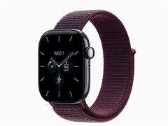 Watch Series 12, 42 мм, Night Blue, Burgundy Sport Loop, One Size