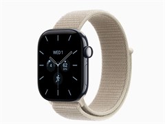 Watch Series 12, 42 мм, Night Blue, Limestone Sport Loop, One Size