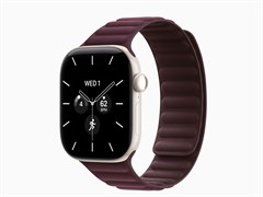 Watch Series 12, 42 мм, Pearl White, Burgundy Magnetic Link, S/M