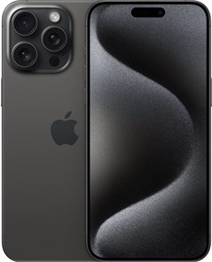 iPhone 15 Pro, 128GB, Black Titanium (Чёрный Титан) MTU73J