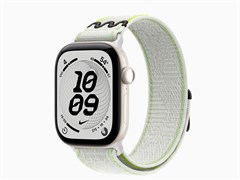 Watch Series 12, 42 мм, Pearl White, Essential White Nike Sport Loop, One Size