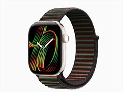 Watch Series 12, 42 мм, Pearl White, Black Unity Sport Loop - Unity Rhythm, One Size