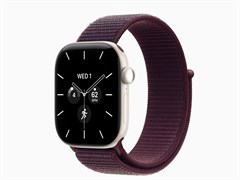 Watch Series 12, 42 мм, Pearl White, Burgundy Sport Loop, One Size