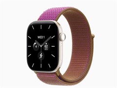 Watch Series 12, 42 мм, Pearl White, Magenta Sport Loop, One Size