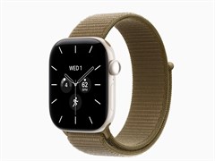 Watch Series 12, 42 мм, Pearl White, Olive Sport Loop, One Size