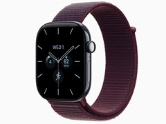 Watch Series 12, 46 мм, Night Blue, Burgundy Sport Loop, One Size