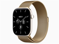 Watch Series 12, 46 мм, Pearl White, Radiant Gold Milanese Loop, S/M