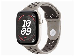 Watch Series 12, 46 мм, Pearl White, Pavement Grey Nike, S/M