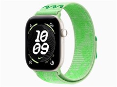 Watch Series 12, 46 мм, Pearl White, Green Spark Nike Sport Loop, One Size