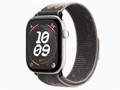 Watch Series 12, 46 мм, Pearl White, Pavement Grey Nike Sport Loop, One Size