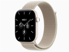 Watch Series 12, 46 мм, Pearl White, Limestone Sport Loop, One Size