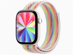 Watch Series 12, 46 мм, Pearl White, Pride Edition Sport Loop, One Size