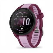 Forerunner 165 Music лиловый c малиновым ремешком 010-02863-33