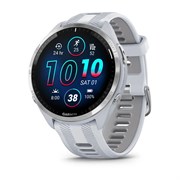 Forerunner 965 белые титановый безель, белым ремешком 010-02809-11
