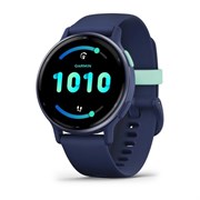 Vivoactive 5 синие, металлически-синим безелем и силиконовым ремешком 010-02862-12