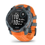 Instinct 3, 50 мм Solar серый, оранжевым ремешком 010-02935-01