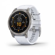 Epix Pro (Gen 2) Sapphire Edition 47 мм титановый белый DLC белый ремешок 010-02803-21