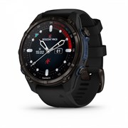 Descent MK3i, 43 мм Титан Carbon Grey DLC, черным силиконовым ремешком 010-02753-11