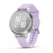 Lily 2 Active, серебристым безелем, фиолетовый силиконовый ремешок 010-02891-01
