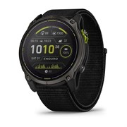 Enduro 3, черным титановым безелем DLC, черным нейлоновым ремешком UltraFit 010-02751-00