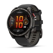 Fenix 8 Pro 47 мм Amoled Sapphire Lens Carbon Grey DLC Tinanium, Black/Pebble Gray, 010-03198-01