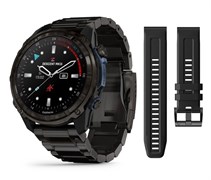 Descent Mk3i, 51 мм Carbon Gray DLC Titanium With Black Silicone Band, 010-02752-10