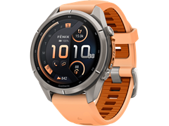 Fenix 9 Pro, 43 мм, Shell Pink/Autumn Orange inReach 010-04335-01
