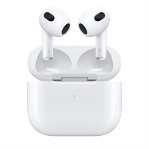 Беспроводные наушники AirPods 3 (2021), Цвет: Белый MME73RU