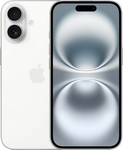 iPhone 16, 128GB, White (Белый), Dual eSim MYAQ3LL