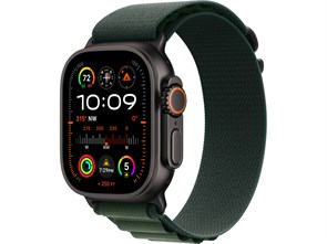 {{productViewItem.photos[photoViewList.activeNavIndex].Alt || productViewItem.photos[photoViewList.activeNavIndex].Description || 'Watch Ultra 2, 49 мм, Чёрный Титан корпус c Dark Green Alpine Loop ремешком - S (130-160 мм)'}}