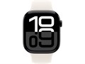 Watch Series 10 42 мм Jet Black (Глянцевый чёрный) Алюминиевый корпус с Starlight Sport Band - M/L (150-200 мм) Watch_Series_10-MWWX3-MXLM3 - фото 12267 Watch Series 10 42 мм Jet Black (Глянцевый чёрный) Алюминиевый корпус с Starlight Sport Band - M/L (150-200 мм) Watch_Series_10-MWWX3-MXLM3 - фото 12267