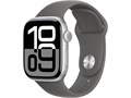 Watch Series 10, 46 мм, Silver (Серебристый), Алюминиевый корпус с Stone Gray Sport Band - S/M (140-190 мм) MWX03-MXLX3 - фото 12425