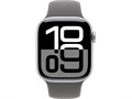 Watch Series 10 46 мм Silver (Серебристый) Алюминиевый корпус с Stone Gray Sport Band - S/M (140-190 мм) Watch_Series_10-MWX03-MXLX3 - фото 12426 Watch Series 10 46 мм Silver (Серебристый) Алюминиевый корпус с Stone Gray Sport Band - S/M (140-190 мм) Watch_Series_10-MWX03-MXLX3 - фото 12426