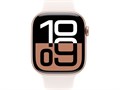 Watch Series 10 42 мм Rose Gold (Розовое золото) Алюминиевый корпус с Light Blush Sport Band - M/L (150-200 мм) Watch_Series_10-MWWY3-MXLP3-MWWJ3 - фото 12546