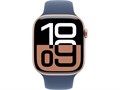 Watch Series 10 46 мм Rose Gold (Розовое золото) Алюминиевый корпус с Denim Sport Band - S/M (140-190 мм) Watch_Series_10-MWX23-MXLV3 - фото 12621 Watch Series 10 46 мм Rose Gold (Розовое золото) Алюминиевый корпус с Denim Sport Band - S/M (140-190 мм) Watch_Series_10-MWX23-MXLV3 - фото 12621