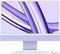 iMac 24 M3 (8/10) 24 ГБ 2 ТБ английская клавиатура (KB-US) Purple (Фиолетовый) Z19Q001ZW, Z19P, iMac_24_M3-Z19Q001ZW