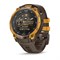 Instinct Crossover, Amoled Bronze/Sunburst, Cocoa Silicon, 010-03398-01