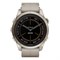 Fenix 7S Pro Sapphire Solar золотистый корпус, кожаным ремешком цвета известняка 010-02776-30