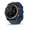 Quatix 7 Sapphire титановый, синим силиконовым ремешком 010-02582-61