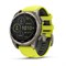 Fenix 8 47 мм Solar Sapphire Titanium, Amp Yellow/Graphite Silicone Band 010-02906-20