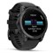 Fenix E 47 мм Amoled Slate Gray Steel, Black Silicone Band 010-03025-03