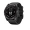 Fenix 7X Pro Sapphire Solar Gray DLC Titanium, Black Band 010-02778-10