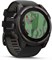Fenix 8 51 мм Solar Sapphire Carbon Gray Titanium, Black/Pebble Silicone 010-02907-10