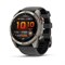 Fenix 8 Pro 51 мм Amoled Sapphire Lens Tinanium, Graphite/Black Silicone Band, 010-03199-11
